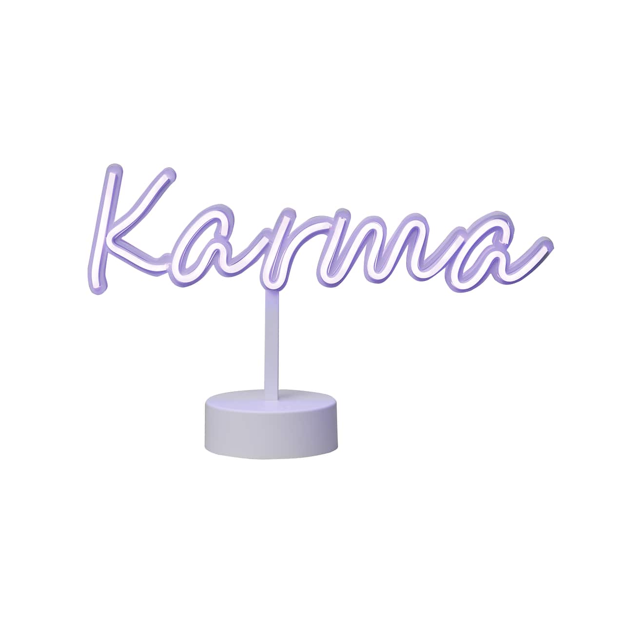 13.6&#x22; Neon Purple Karma Light Sign by Ashland&#xAE;
